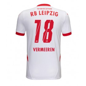 Pánské fotbalový oblečení RB Leipzig Arthur Vermeeren #18 Domácí košile 2024-25 Krátkým Rukávem